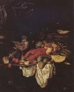 BEYEREN, Abraham van Large Still Life with Lobster (mk14) china oil painting artist